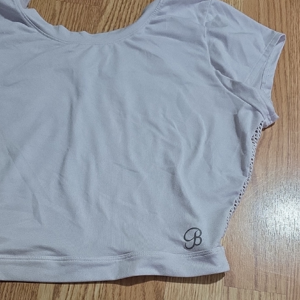 Bombshell Sportswear White Crop Top